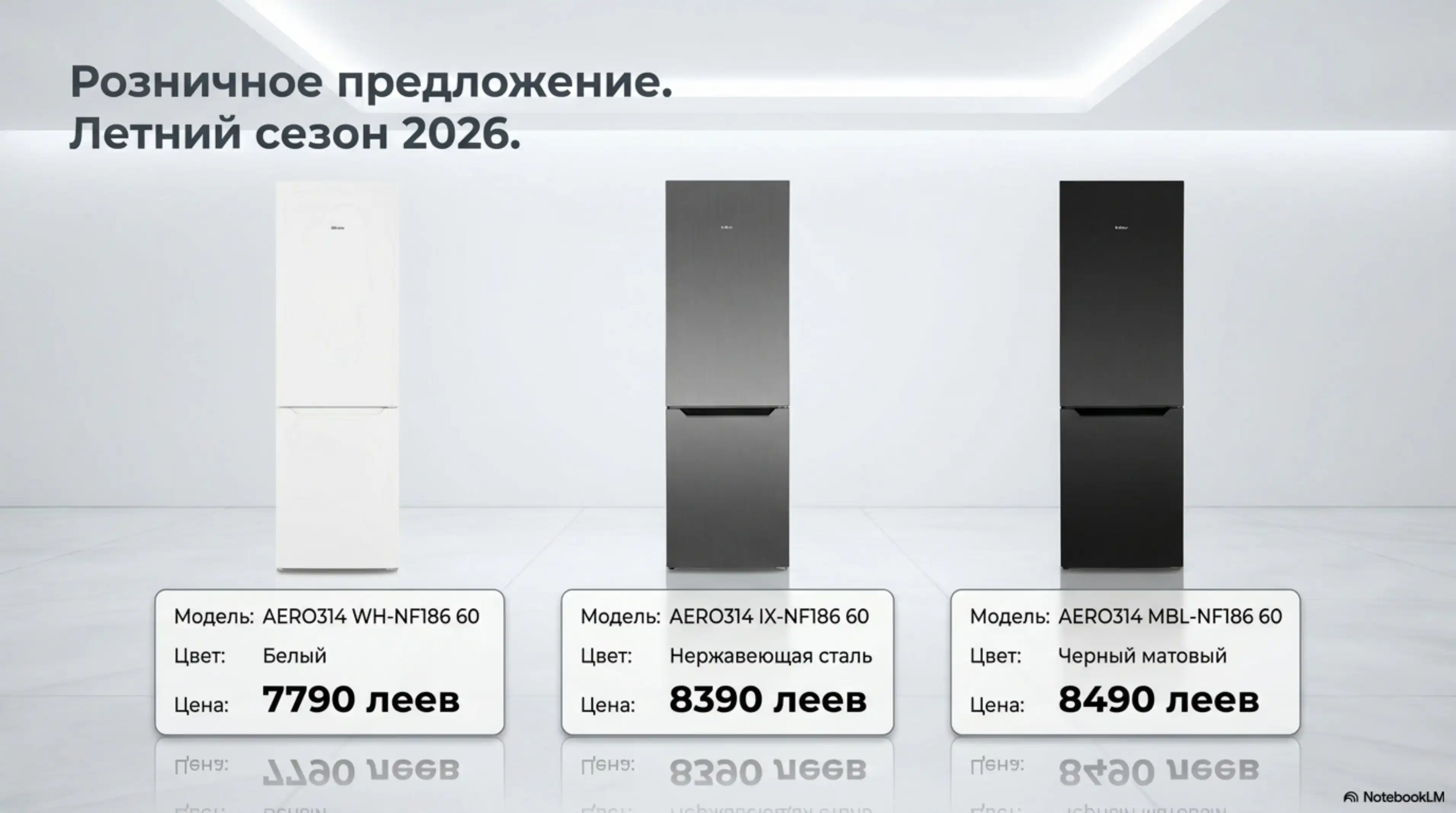 Холодильники Backer AERO314