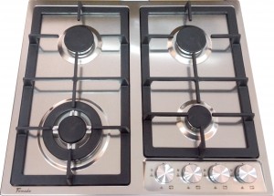 Варочная панель газовая Tornado TEXTURE 6041 Iron Inox