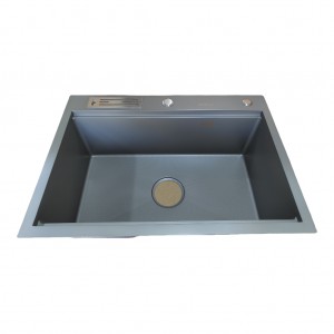 Backer Basic 650-45031 Titan Grey Backer PVD Кухонная мойка Backer Basic 650-45031 Titan Grey Backer PVD Кухонная мойка