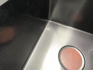  Backer УЦЕНКА 1 - Duo 750-41047 Nano Black Backer PVD Кухонная мойка