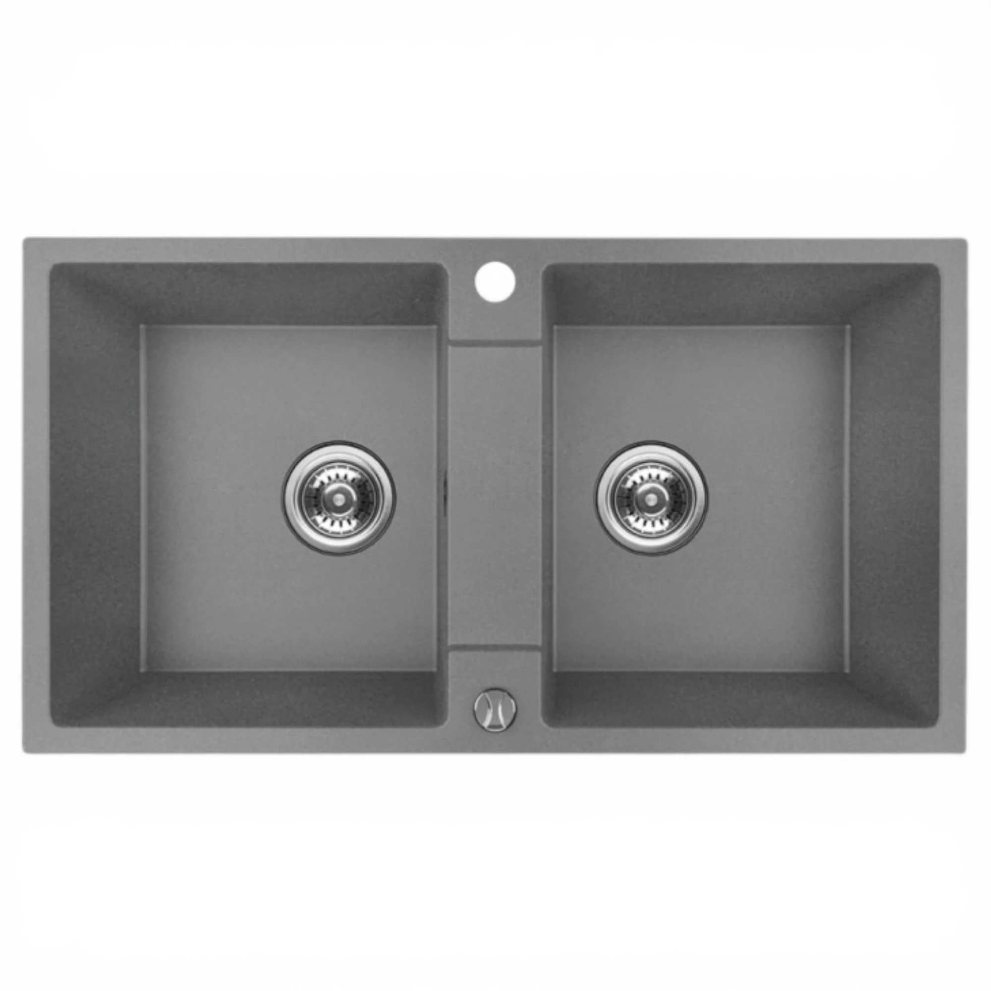  Backer NONA DUO GREY 800x440 Backer Кухонная мойка