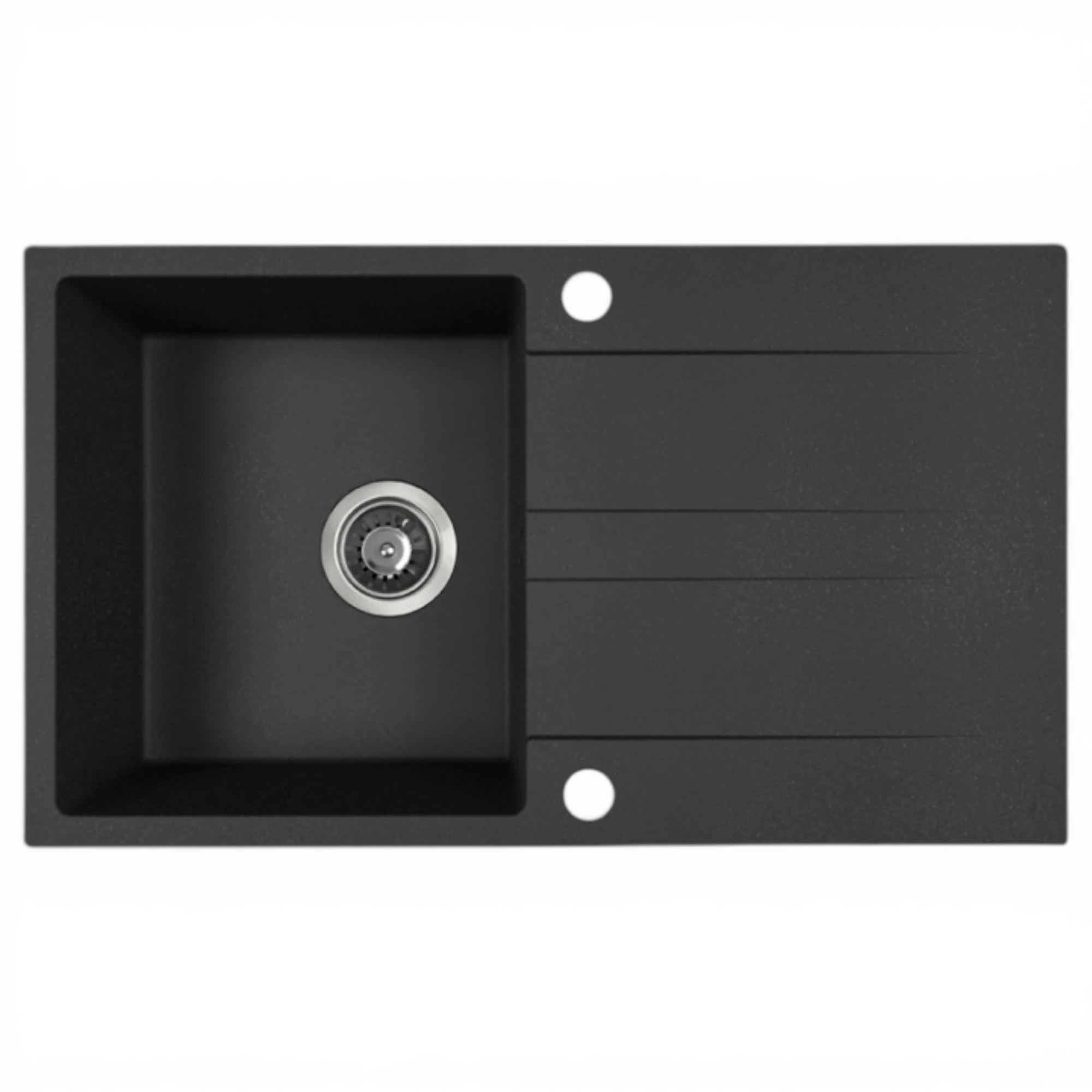  Backer NONA WING BLACK 760x440 Backer Кухонная мойка