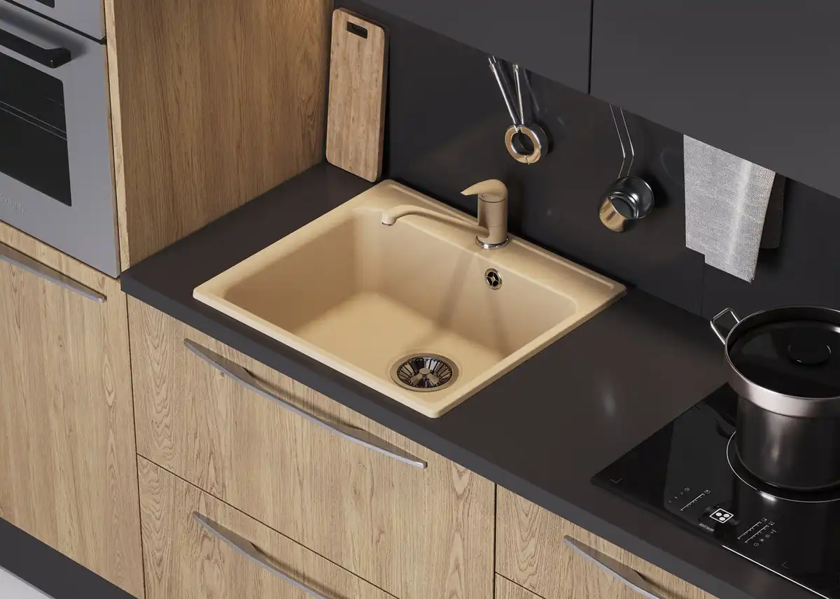chiuveta din quarț Tornado QUARTZ S530 IVORY chiuveta din quarț Tornado QUARTZ S530 IVORY