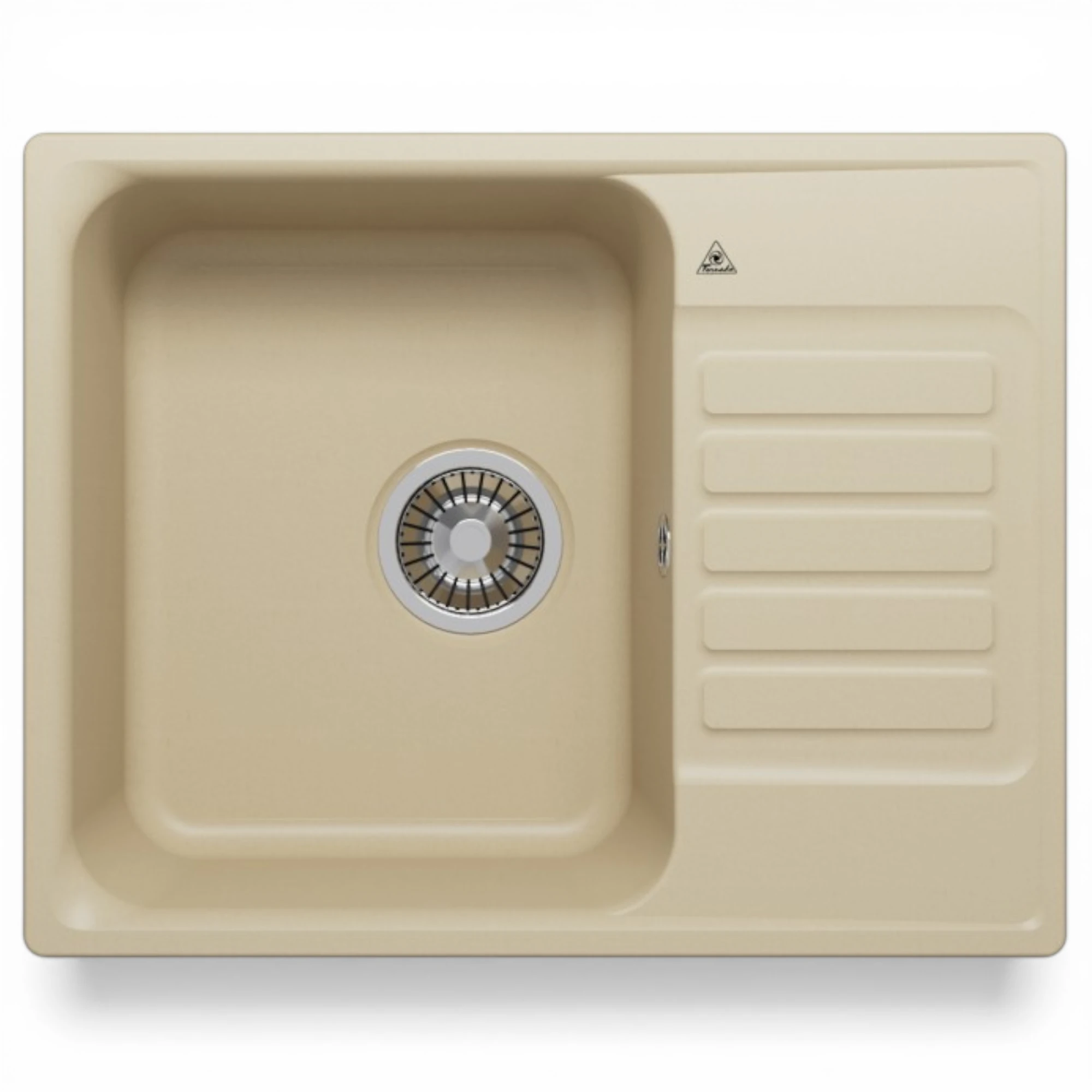  мойка кварцевая Tornado QUARTZ L600 IVORY