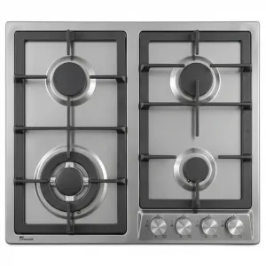 Варочная панель газовая Tornado TEXTURE 6041 Iron Inox