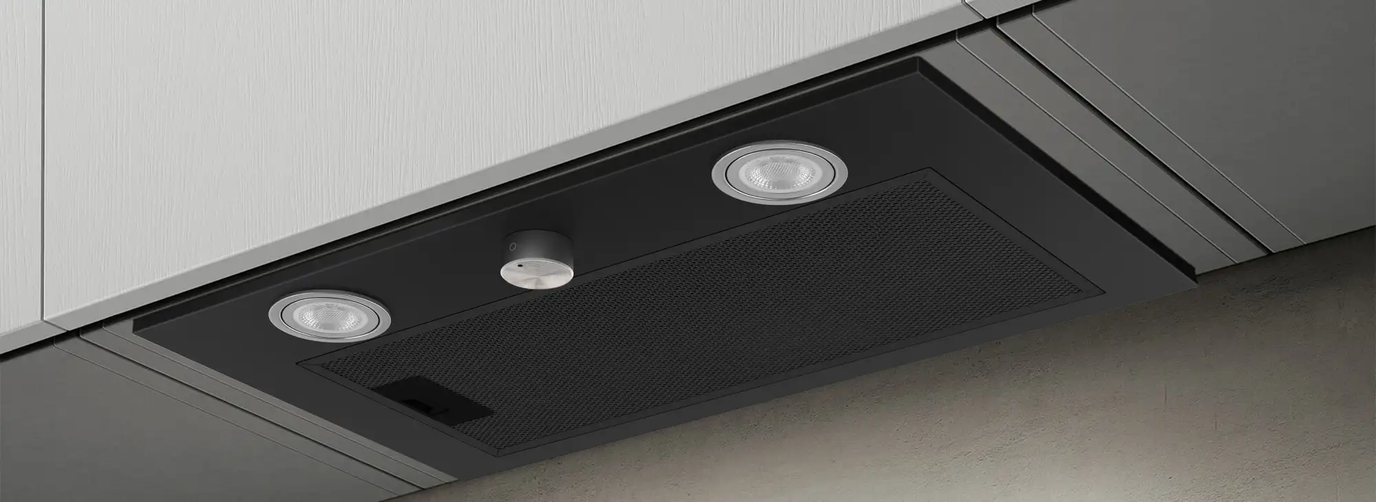  Полностью встраиваемая вытяжка для кухни Backer XIR 850 (52) BLACK