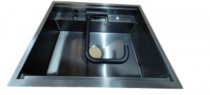 Backer Hide 600-45074 Nano Black Backer PVD Кухонная мойка Backer Hide 600-45074 Nano Black Backer PVD Кухонная мойка