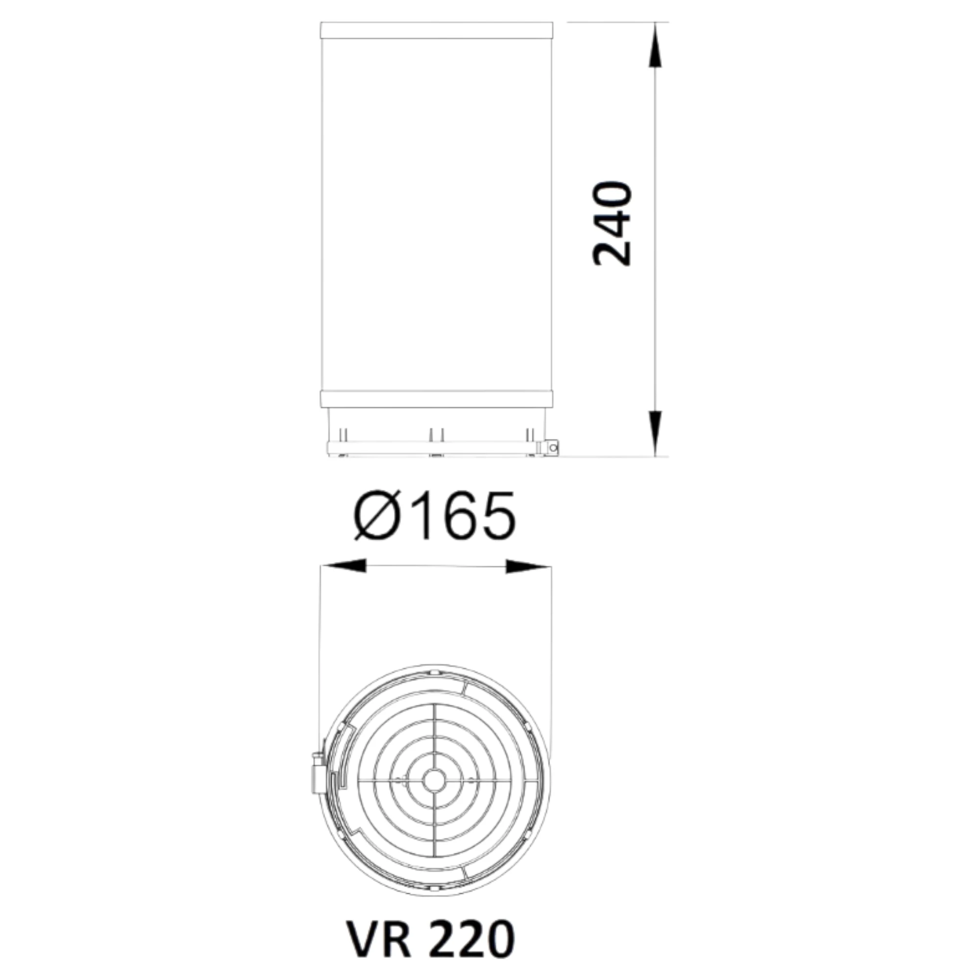 Backer VR 220 Вертикальный Плазменный фильтр BACKER Backer VR 220 Вертикальный Плазменный фильтр BACKER