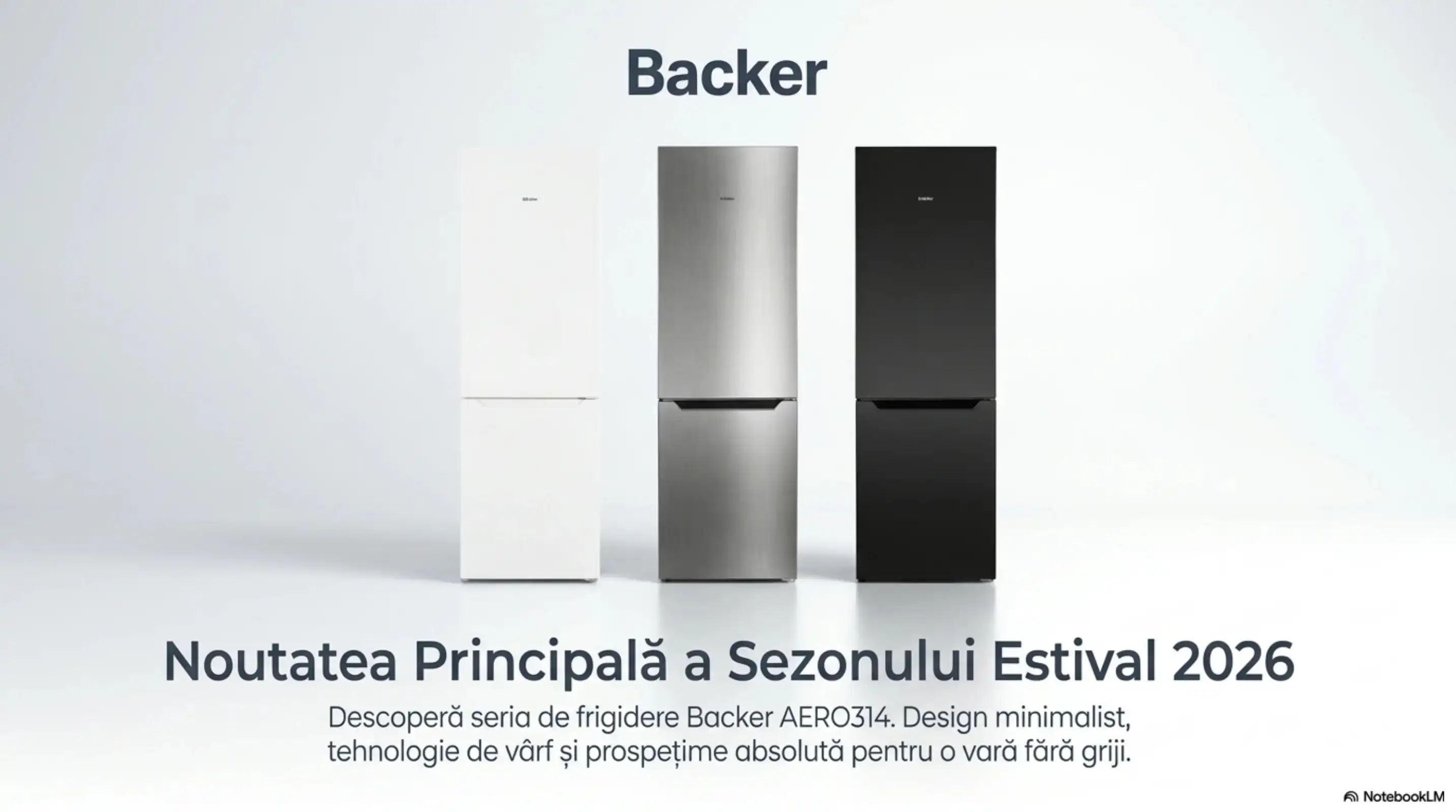 Noutăți în acest sezon: Frigidere Backer Noutăți în acest sezon: Frigidere Backer